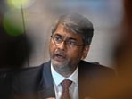 File image of President of the All India Football Federation (AIFF), Kalyan Chaubey. (AFP)