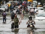 Gurgaon received over 100 millimetres of rainfall until Monday evening.
