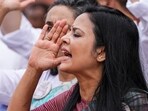 TMC MP Mahua Moitra during a recent protest against in New Delhi.