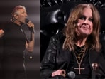 Roger Waters (L) and Ozzy Osbourne (R).(File Photos)