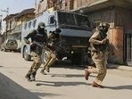 The Army, on Monday morning, foiled an infiltration bid by terrorists along the Line of Control (LoC) in Mendhar Sector of Poonch district, said officials. (HT File)