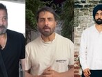 Sanjay Dutt, Sonu Sood and Diljit Dosanjh Sanjay Dutt, Sonu Sood and Diljit Dosanjh