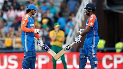 Tilak Varma and Sanju Samson both have been in fine form in T20Is for India. (AFP) Tilak Varma and Sanju Samson both have been in fine form in T20Is for India. (AFP)