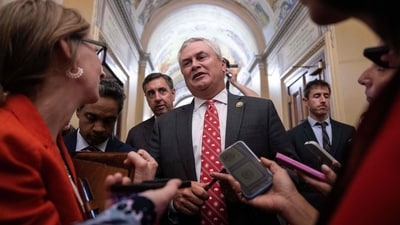 House Oversight and Government Reform Committee Chairman Rep. James Comer speaks with the press (AFP) House Oversight and Government Reform Committee Chairman Rep. James Comer speaks with the press (AFP)