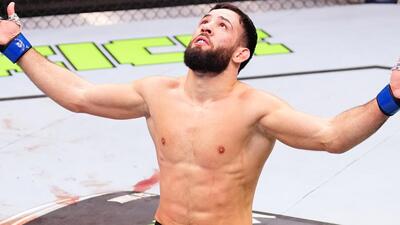 French fighter Nassourdine ‘Sniper’ Imavov is the current #2 middleweight champion at the UFC. (UFC Europe / X) French fighter Nassourdine ‘Sniper’ Imavov is the current #2 middleweight champion at the UFC. (UFC Europe / X)