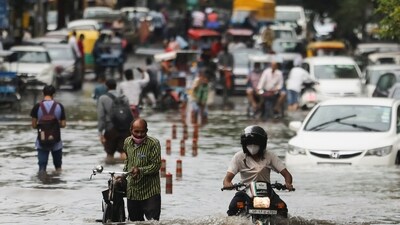 Gurgaon received over 100 millimetres of rainfall until Monday evening. (REUTERS)