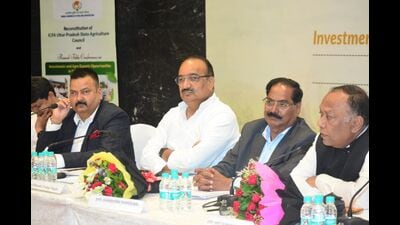 If a clear roadmap is provided to farmers, industries, and relevant institutions, they can accelerate the state’s growth and significantly enhance its export capabilities, said minister Dinesh Pratap Singh (Sourced) If a clear roadmap is provided to farmers, industries, and relevant institutions, they can accelerate the state’s growth and significantly enhance its export capabilities, said minister Dinesh Pratap Singh (Sourced)