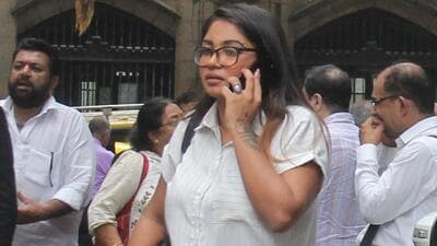 Indrani Mukerjea daughter Vidhie Mukerjea. (Bhushan Koyande/HT Photo) Indrani Mukerjea daughter Vidhie Mukerjea. (Bhushan Koyande/HT Photo)