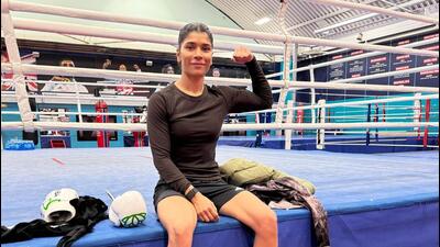 The two-time world champion Nikhat Zareen begins her title defence in 51kg at the World Championships in Liverpool on Thursday. (BFI)