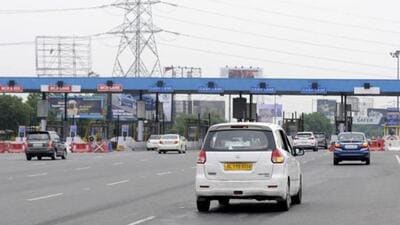 Traffic jams are frequently reported at toll plazas, especially along Ghazipur, Rajokri, Badarpur, and Kalindi Kunj. Of the 156 toll plazas in Delhi, more than 85% of traffic enters the city through just 13 points. (HT Archive) Traffic jams are frequently reported at toll plazas, especially along Ghazipur, Rajokri, Badarpur, and Kalindi Kunj. Of the 156 toll plazas in Delhi, more than 85% of traffic enters the city through just 13 points. (HT Archive)