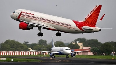The Air India aircraft – operating under callsign AI2913 – was going from Delhi to Indore on Sunday but returned shortly after takeoff. (Reuters/File) The Air India aircraft – operating under callsign AI2913 – was going from Delhi to Indore on Sunday but returned shortly after takeoff. (Reuters/File)