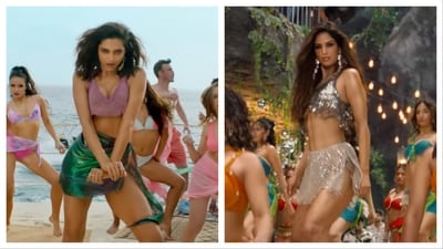 Harnaaz Sandhu's new song Yeh Mera Husn sparks comparisons to Besharam Rang. Harnaaz Sandhu's new song Yeh Mera Husn sparks comparisons to Besharam Rang.