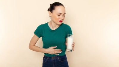 Lactose intolerance can cause bloating and flatulence. (Freepik) Lactose intolerance can cause bloating and flatulence. (Freepik)