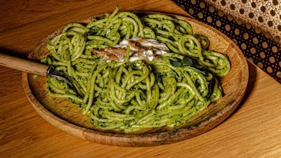 Malunggay Pesto Pasta (Rezel Kealoha) Malunggay Pesto Pasta (Rezel Kealoha)