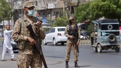 Six policemen were injured in subsequent gunfights with the terrorists. (AP Photo/Representative Image ) Six policemen were injured in subsequent gunfights with the terrorists. (AP Photo/Representative Image )