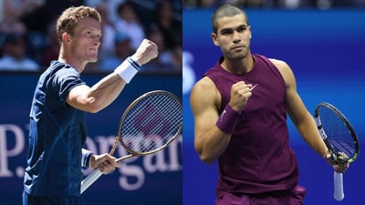 Check out Carlos Alcaraz vs. Jiri Lehecka stats and more. (Instagram/leheckajiri/carlitosalcarazz) Check out Carlos Alcaraz vs. Jiri Lehecka stats and more. (Instagram/leheckajiri/carlitosalcarazz)