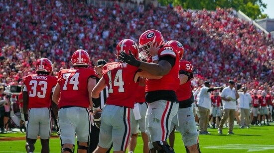 US LBM Coaches Poll: College football week 1 report (X/@UGAAthletics)