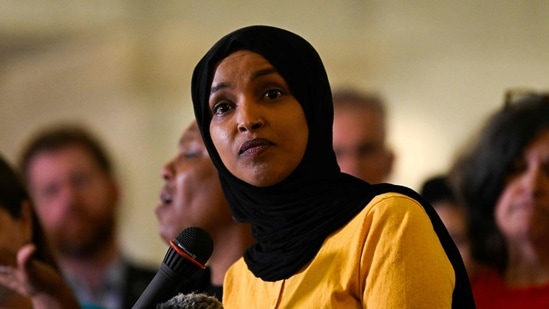 What is Ilhan Omar's net worth? Congresswoman's wealth soars months after she dismissed claims she was a millionaire (Photo by Stephen Maturen / GETTY IMAGES NORTH AMERICA / Getty Images via AFP) (Getty Images via AFP)