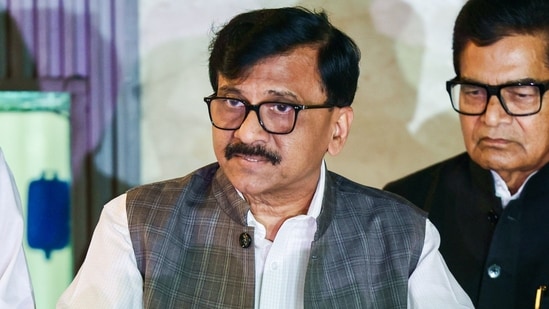 Shiv Sena (UBT) MP Sanjay Raut was reacting to the Trump administration's controversial proposal seeking to limit visa validity for foreign students. (ANI Photo)