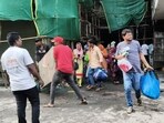 A total of 239 people from this building and the one adjacent to it were evacuated to spaces arranged by the VVCMC. A total of 239 people from this building and the one adjacent to it were evacuated to spaces arranged by the VVCMC.