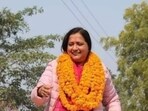 Bharatiya Janata Party MLA from Bansdih assembly constituency of Ballia, Ketki Singh (HT File Photo) Bharatiya Janata Party MLA from Bansdih assembly constituency of Ballia, Ketki Singh (HT File Photo)