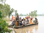 CM Bhagwant Mann visited the flood-hit areas in Ferozepur.
