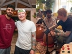 Ganesh Murali Iyer played the ghatam on three tracks from Ed Sheeran's latest album, Pplay, including the hit single, Sapphire. 