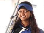 Elavenil Valarivan clinched a gold medal in the 10m air rifle mixed team event at the Asian Shooting Championship 2025. (NRAI)
