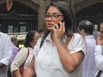 Indrani Mukerjea daughter Vidhie Mukerjea. (Bhushan Koyande/HT Photo)