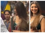 Shilpa Shetty skipped Ganesh Chaturthi celebrations this year amid family loss, however she visited Lalbaugcha pandal. Shilpa Shetty skipped Ganesh Chaturthi celebrations this year amid family loss, however she visited Lalbaugcha pandal.