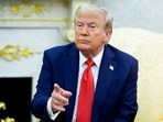 US President Donald Trump 