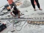 The district administration swung into action and began immediate repair work. (HT)