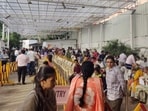 Tight security at the venue. (HT) Tight security at the venue. (HT)
