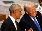 Donald Trump and Barack Obama were photographed chatting at the funeral of former US President Jimmy Carter in January 2025 Donald Trump and Barack Obama were photographed chatting at the funeral of former US President Jimmy Carter in January 2025