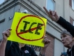 Who is Sharereh Moghadam? Woman with green card detained in US by ICE, husband says ‘she passed exam for citizenship’ (Photo by SPENCER PLATT / GETTY IMAGES NORTH AMERICA / Getty Images via AFP - representational image) Who is Sharereh Moghadam? Woman with green card detained in US by ICE, husband says ‘she passed exam for citizenship’ (Photo by SPENCER PLATT / GETTY IMAGES NORTH AMERICA / Getty Images via AFP - representational image)