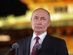 Russian President Vladimir Putin holds a press conference, at the end of his visit to China in Beijing, China, September 3, 2025.