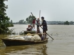 Locals carry their belongings on a boat as they move to a safer place from a flood-affected area, at Sultanpur Lodhi, in Kapurthala district, Punjab, Friday, Aug. 29, 2025. Locals carry their belongings on a boat as they move to a safer place from a flood-affected area, at Sultanpur Lodhi, in Kapurthala district, Punjab, Friday, Aug. 29, 2025.