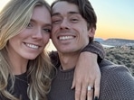 Katie Boulter and Alex de Minaur announced their engagement in December last year. Katie Boulter and Alex de Minaur announced their engagement in December last year.