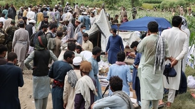 The latest expulsions come as already impoverished Afghanistan responds to a devastating 6.0 earthquake. (REUTERS)