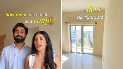 The Bengaluru couple said they spent ₹5,90,000 in August. (Instagram/@escapetolandscapes) The Bengaluru couple said they spent ₹5,90,000 in August. (Instagram/@escapetolandscapes)