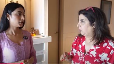 Dhanashree Verma's recent interview with Farah Khan has sparked controversy, with viewers divided over Farah's questioning style regarding Dhanashree's divorce from Yuzvendra Chahal. Dhanashree Verma's recent interview with Farah Khan has sparked controversy, with viewers divided over Farah's questioning style regarding Dhanashree's divorce from Yuzvendra Chahal.