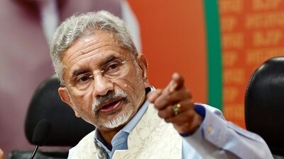 S Jaishankar told his German counterpart that India is counting on Germany's support. (HT Photo) S Jaishankar told his German counterpart that India is counting on Germany's support. (HT Photo)