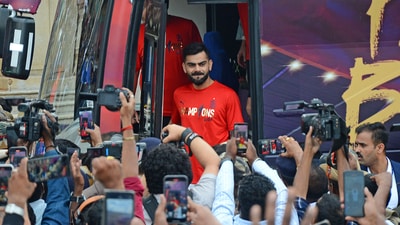 Royal Challengers Bengaluru's Virat Kohli (AFP) Royal Challengers Bengaluru's Virat Kohli (AFP)