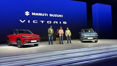 The all-new Maruti Suzuki Victoris will directly take on the likes of the Hyundai Creta and Kia Seltos in the compact SUV segment The all-new Maruti Suzuki Victoris will directly take on the likes of the Hyundai Creta and Kia Seltos in the compact SUV segment