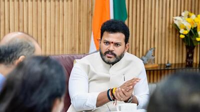 The meeting was chaired by the civil aviation minister Ram Mohan Naidu. (Official X account | Ram Mohan Naidu Kinjarapu) The meeting was chaired by the civil aviation minister Ram Mohan Naidu. (Official X account | Ram Mohan Naidu Kinjarapu)