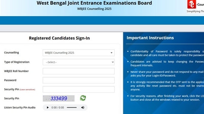 WBJEE Round 1 Seat Allotment Result 2025 is out at wbjeeb.nic.in. The direct link to check is given here. WBJEE Round 1 Seat Allotment Result 2025 is out at wbjeeb.nic.in. The direct link to check is given here.
