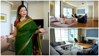 A sneak peek inside Aditi Govitrikar's home in Mumbai. A sneak peek inside Aditi Govitrikar's home in Mumbai.