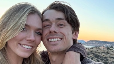 Katie Boulter and Alex de Minaur announced their engagement in December last year. (Instagram/katiecboulter) Katie Boulter and Alex de Minaur announced their engagement in December last year. (Instagram/katiecboulter)