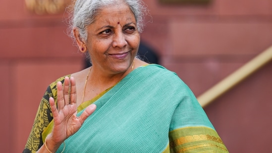 Union Finance Minister Nirmala Sitharaman.(PTI)