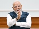 Prime Minister Narendra Modi interacts with the National Awardee Teachers at his residence, in New Delhi on Thursday.